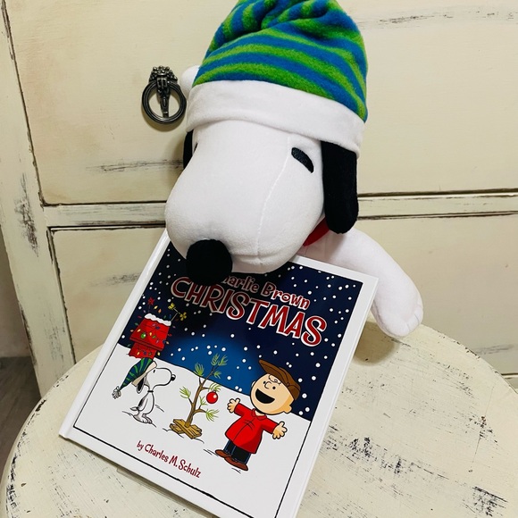 3x$15 Peanuts Snoopy Plush with Green and Blue Hat - Picture 3 of 3